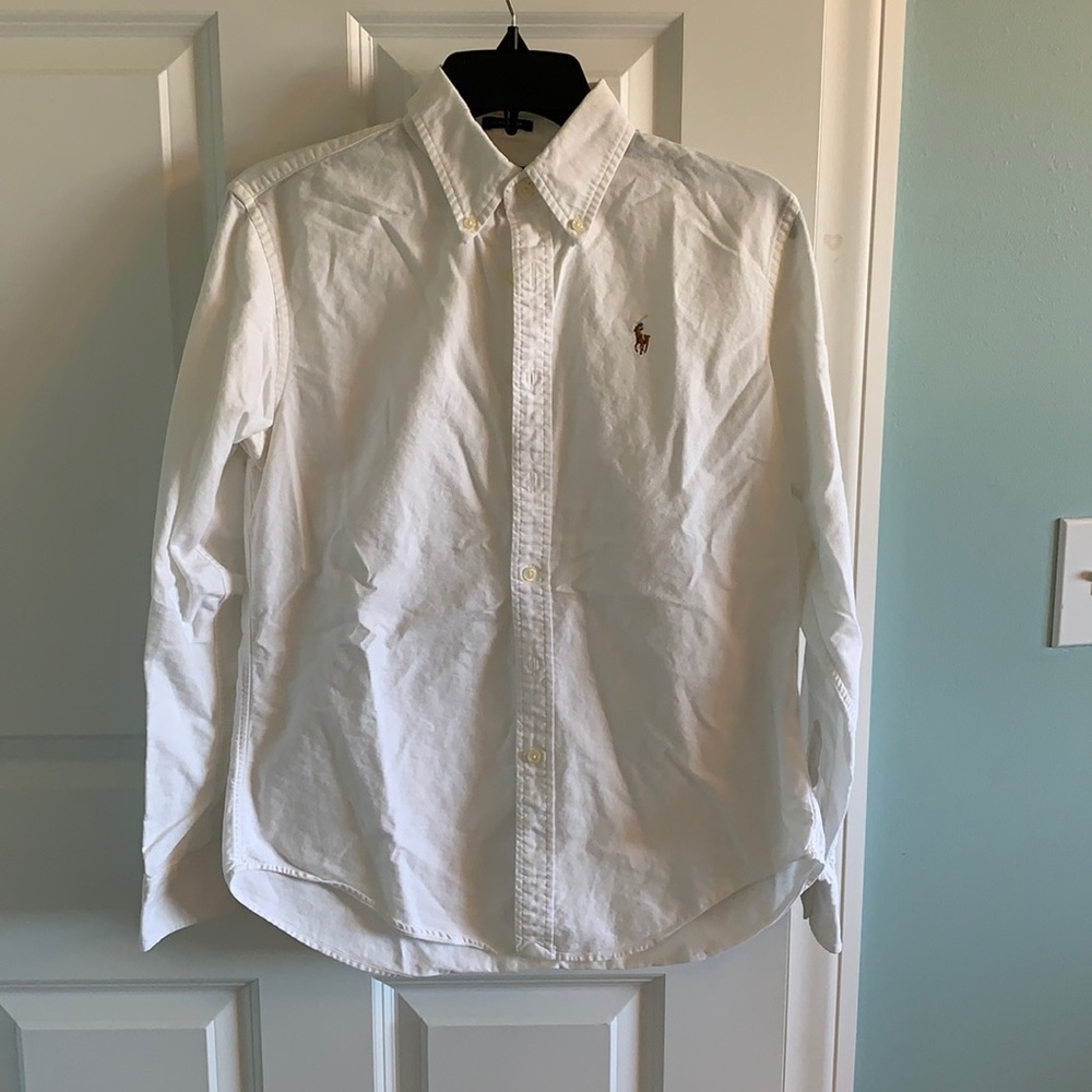Polo Ralph Lauren Women’s White Classic Fit Oxford